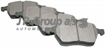 JP GROUP 1263601010 -  Комплект тормозных колодок, дисковый тормоз